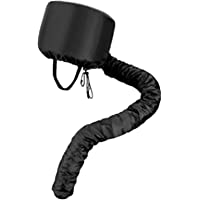 Los mejores  - Xuebai Bonnet Hood Accesorio para secador de Pelo Sombrero Extra Grande Ajustable con capó de Manguera extendido Cap…